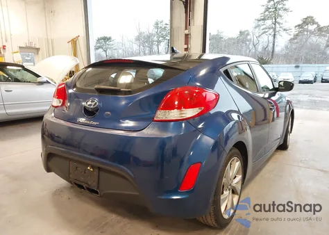 2016 Hyundai Veloster from USA, damaged, VIN KMHTC6AD6GU274407